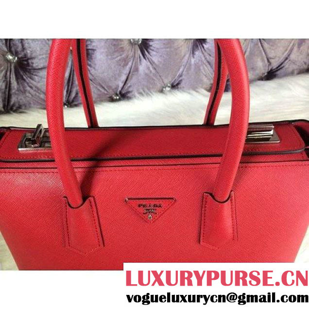 Prada Twin Bag Red (6335531 ) (6335531 )