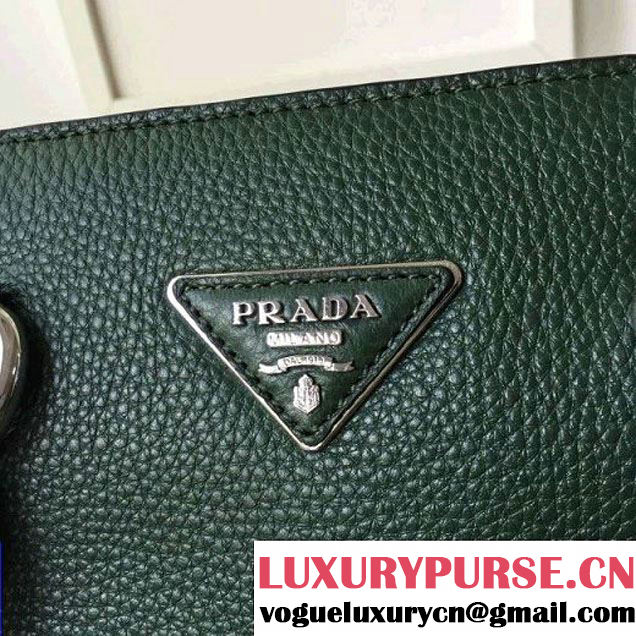 Prada Calf Leather Double Bag Green (2A016-6022009 )