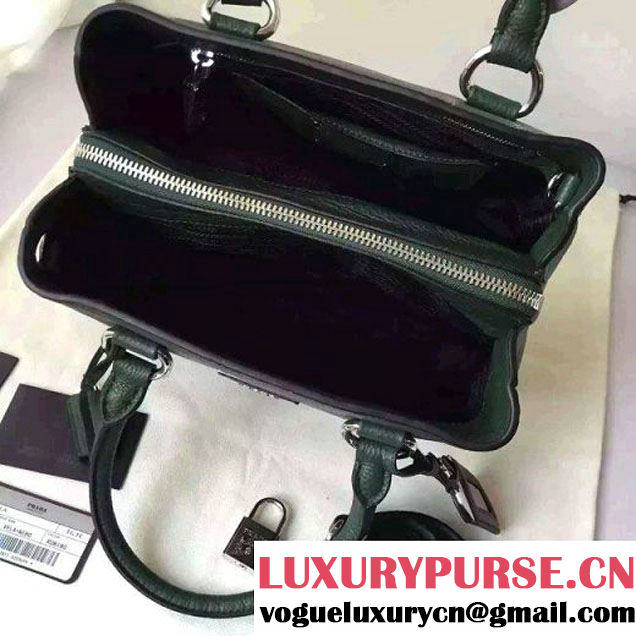 Prada Calf Leather Double Bag Green (2A016-6022009 )