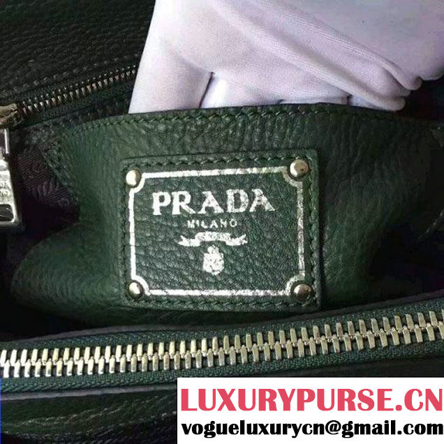 Prada Calf Leather Double Bag Green (2A016-6022009 )