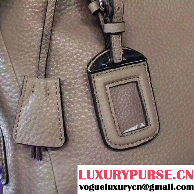 Prada Calf Leather Double Bag Beige (2A016-6022010 )