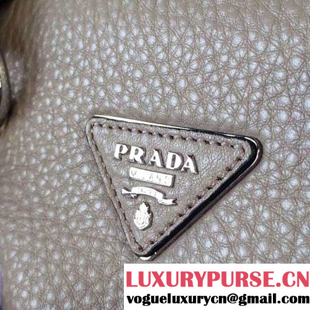 Prada Calf Leather Double Bag Beige (2A016-6022010 )