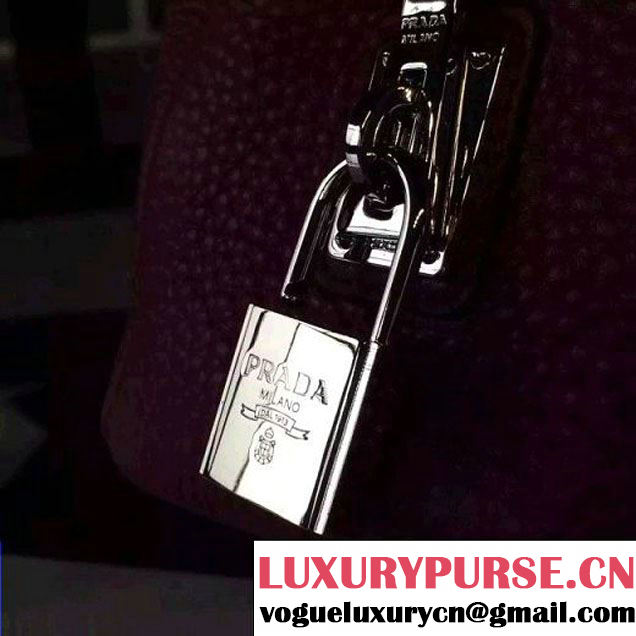 Prada Calf Leather Double Bag Red (2A016-6022011 )