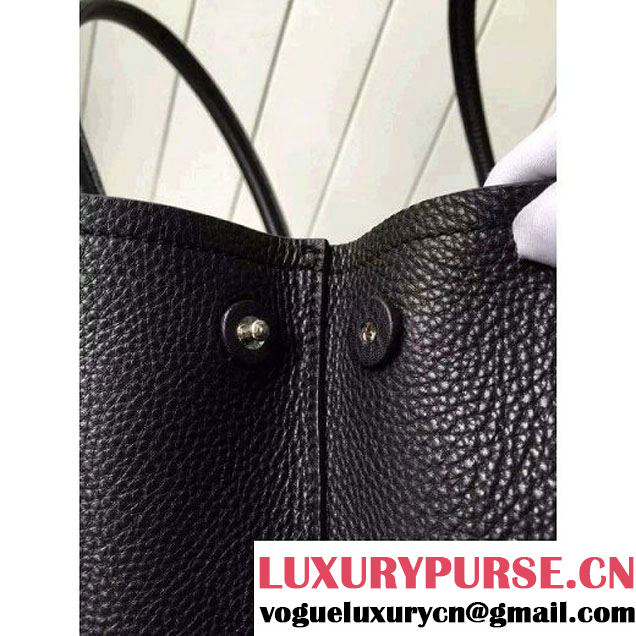 Prada 1BG007 Large Calf Leather Double Bag Black 2016 (2A016-6022924 )