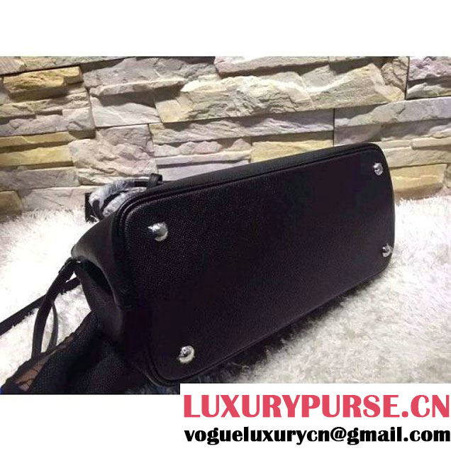 Prada BN2838 Saffiano Cuir Leather Double Bag Black (2A193-6050608 )