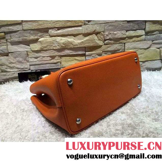 Prada BN2838 Saffiano Cuir Leather Double Bag Orange (2A193-6050612 )