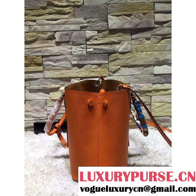 Prada BN2838 Saffiano Cuir Leather Double Bag Orange (2A193-6050612 )