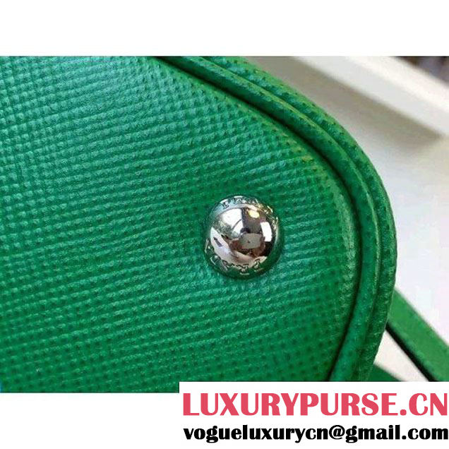 Prada 2828 Saffiano Cuir Leather Double Bag Green (2A016-6050514 )