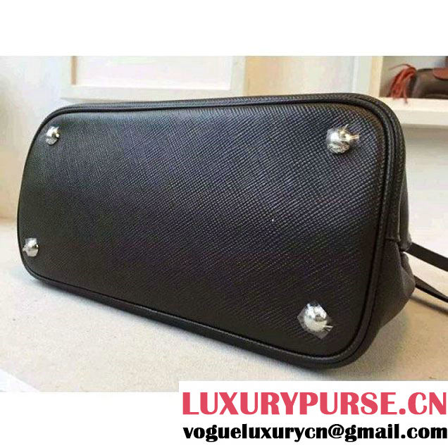 Prada 2828 Saffiano Cuir Leather Double Bag Black (2A016-6050516 )