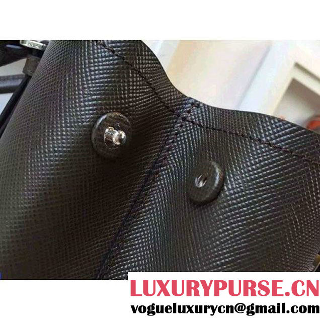 Prada 2828 Saffiano Cuir Leather Double Bag Black (2A016-6050516 )