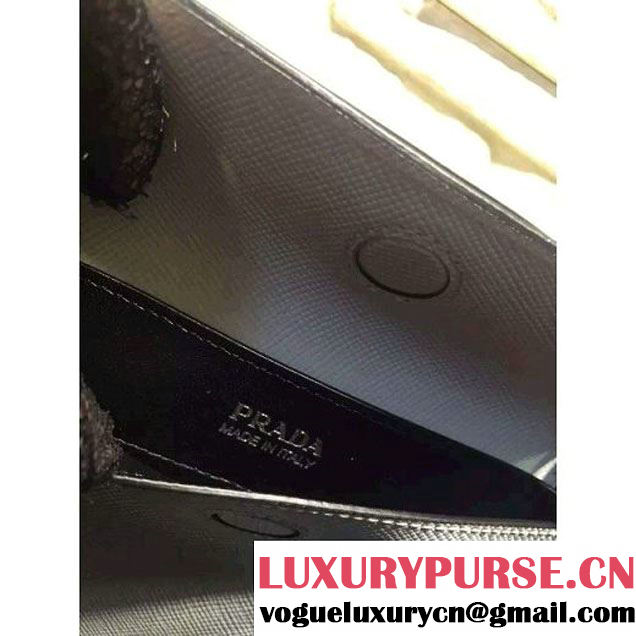Prada 2828 Saffiano Cuir Leather Double Bag White (2A016-6050519 )