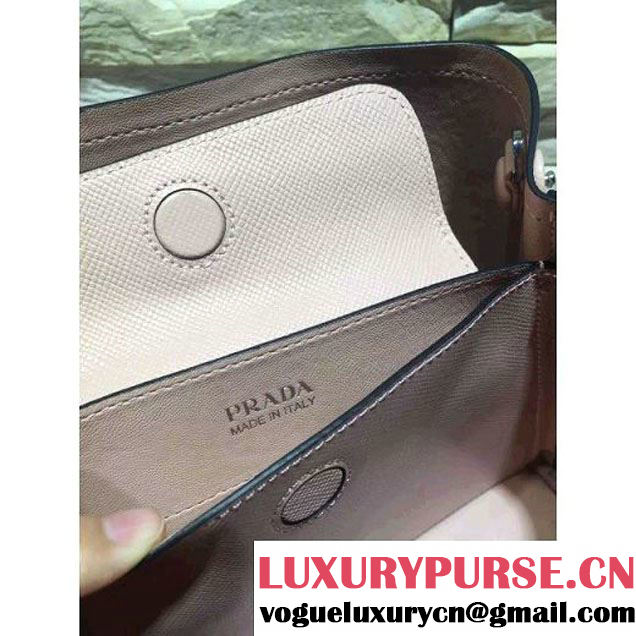 Prada 2828 Saffiano Cuir Leather Double Bag Pink (2A016-6050520 )