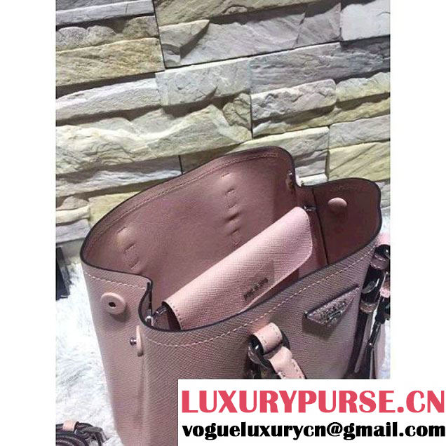 Prada 2828 Saffiano Cuir Leather Double Bag Pink (2A016-6050520 )