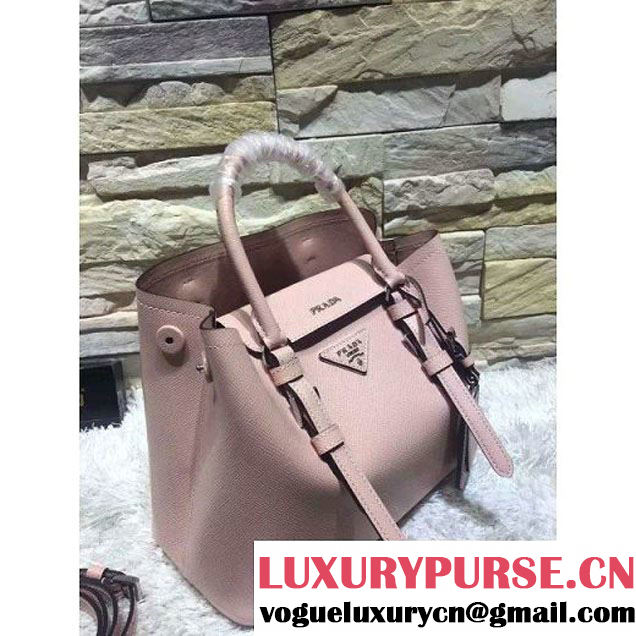 Prada 2828 Saffiano Cuir Leather Double Bag Pink (2A016-6050520 )