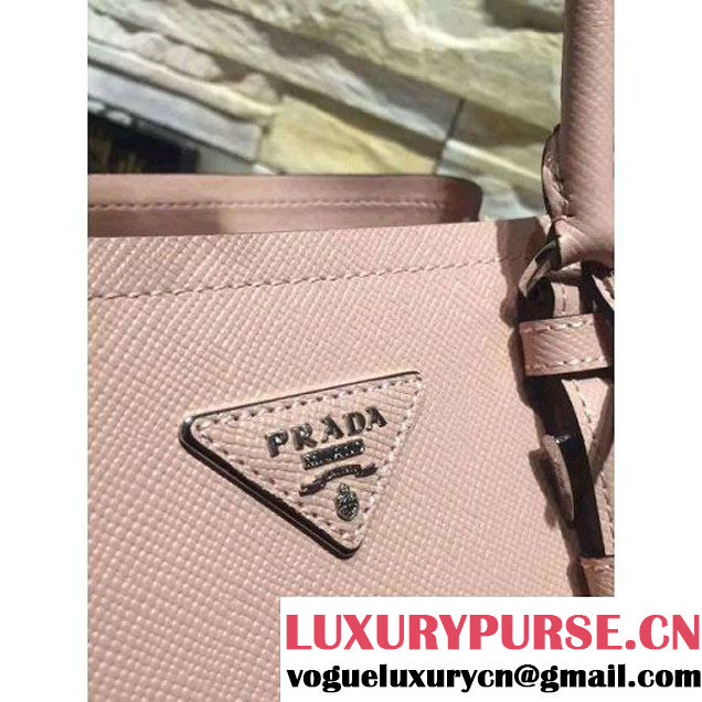 Prada 2828 Saffiano Cuir Leather Double Bag Pink (2A016-6050520 )