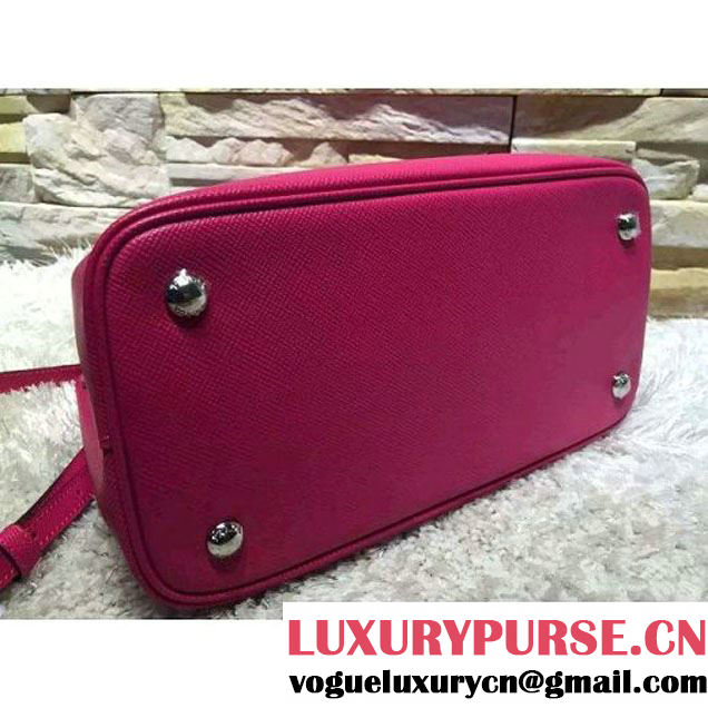 Prada 2828 Saffiano Cuir Leather Double Bag Fuchsia (2A193-6050522 )