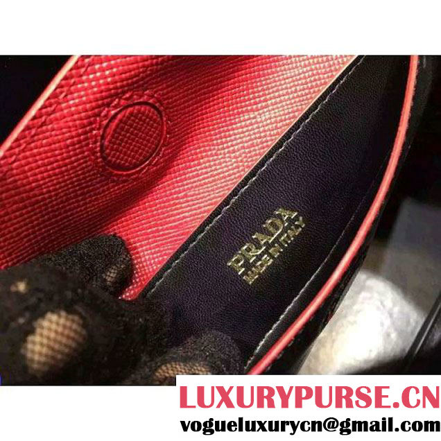 Prada 1BG775/1BG887 Saffiano Cuir Leather Tote Double Bag Red (2A193-6050530 )