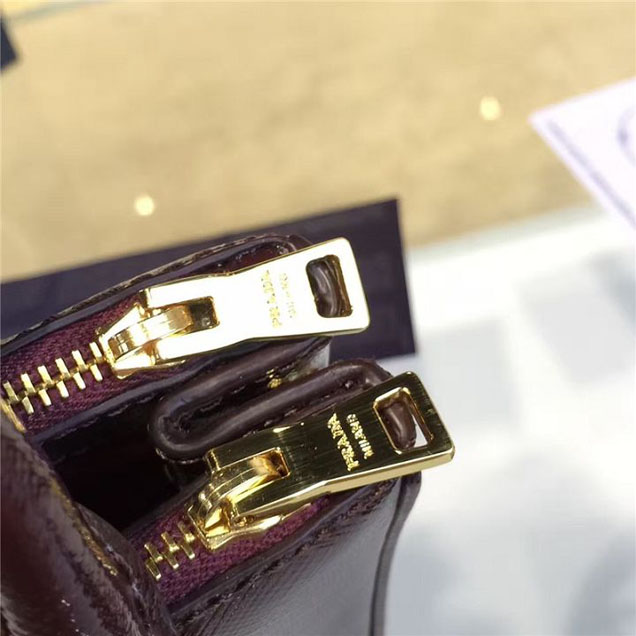 Prada Saffiano Mini Bag 18cm Fall Winter 2016 Bag Collection Bordeaux