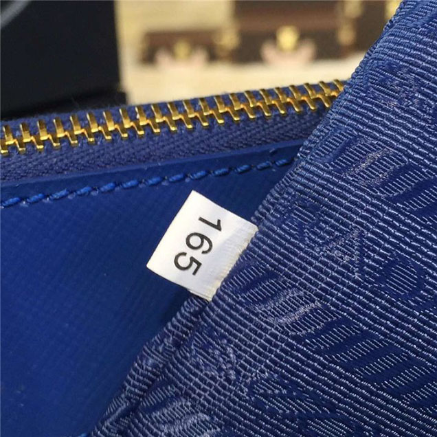 Prada Saffiano Leather Bag 33cm Fall Winter 2016 Bag Collection Electric Blue