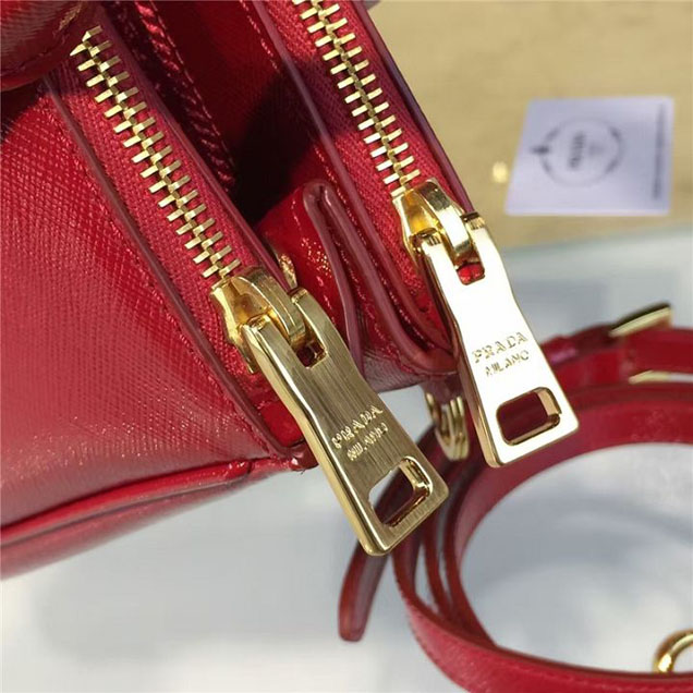 Prada Saffiano Bag 28cm Fall Winter 2016 Bag Collection Red
