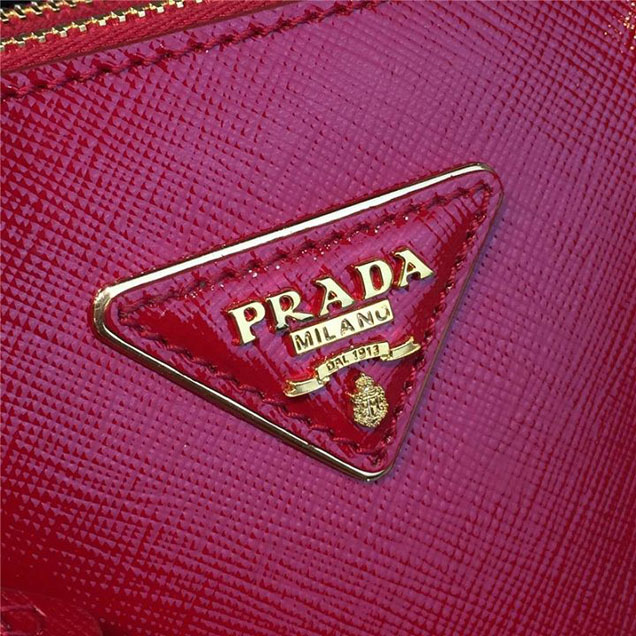 Prada Saffiano Bag 28cm Fall Winter 2016 Bag Collection Red