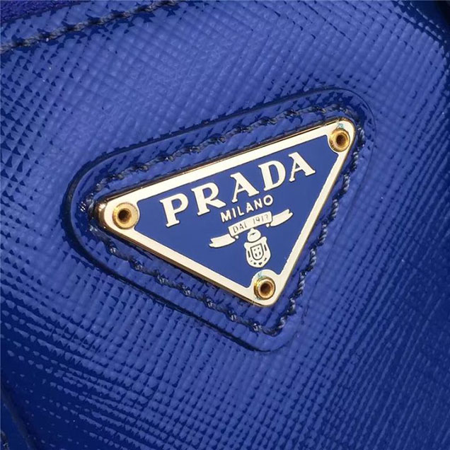Prada Saffiano Mini Bag 18cm Fall Winter 2016 Bag Collection Dark Blue