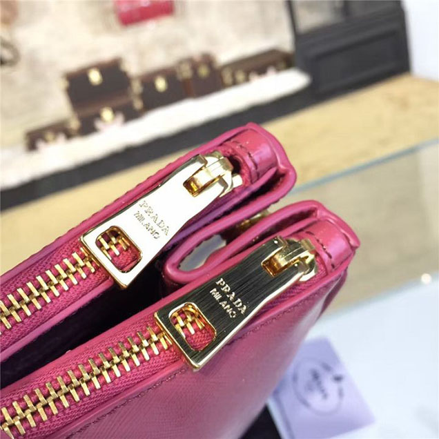 Prada Saffiano Leather Bag 33cm Fall Winter 2016 Bag Collection Rose Pink