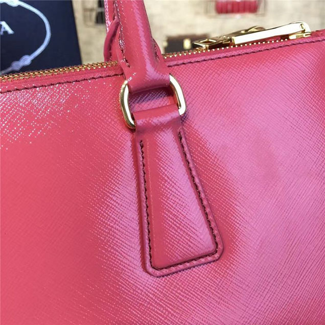 Prada Saffiano Leather Bag 33cm Fall Winter 2016 Bag Collection Rose Pink