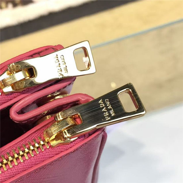 Prada Saffiano Leather Bag 28cm Fall Winter 2016 Bag Collection Rose Pink