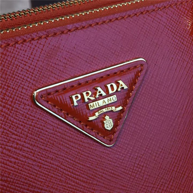 Prada Saffiano Leather Bag 33cm Fall Winter 2016 Bag Collection Orange