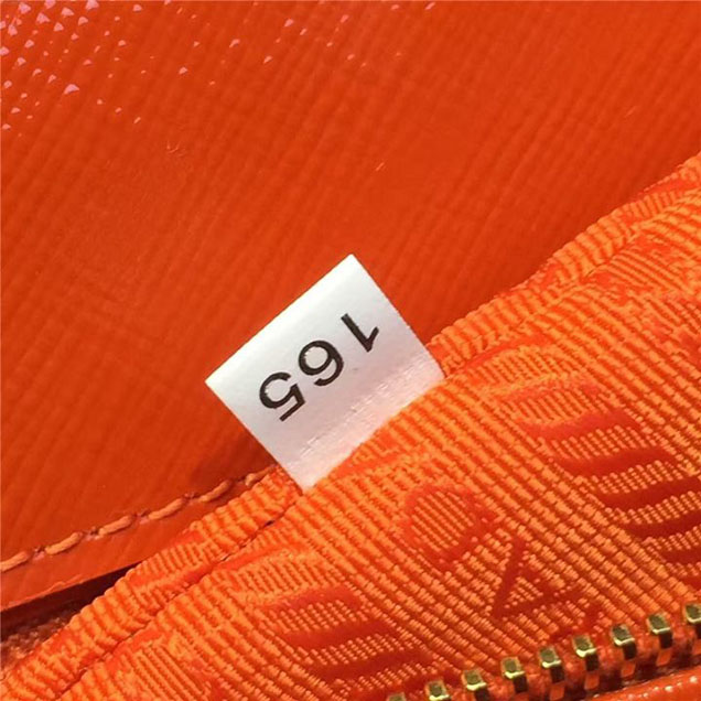 Prada Saffiano Leather Bag 33cm Fall Winter 2016 Bag Collection Orange