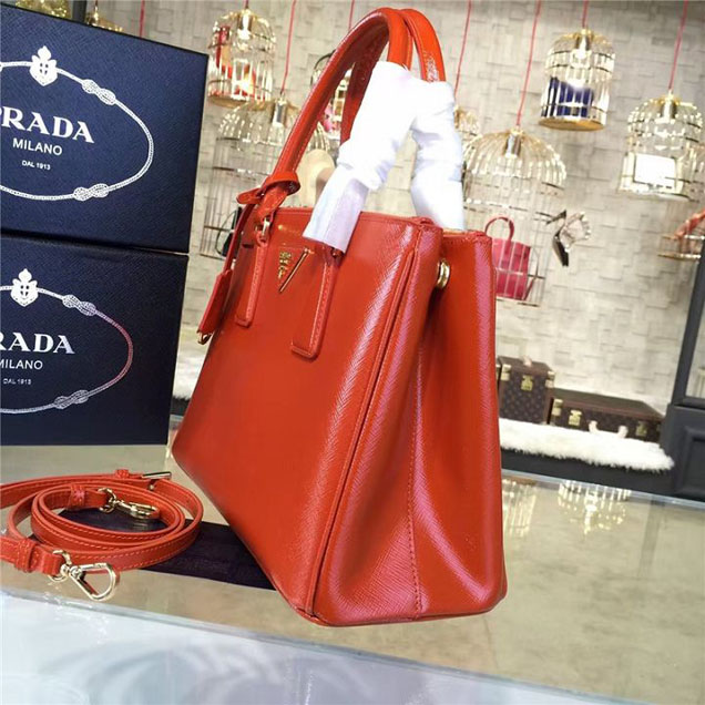 Prada Saffiano Leather Bag 28cm Fall Winter 2016 Bag Collection Orange