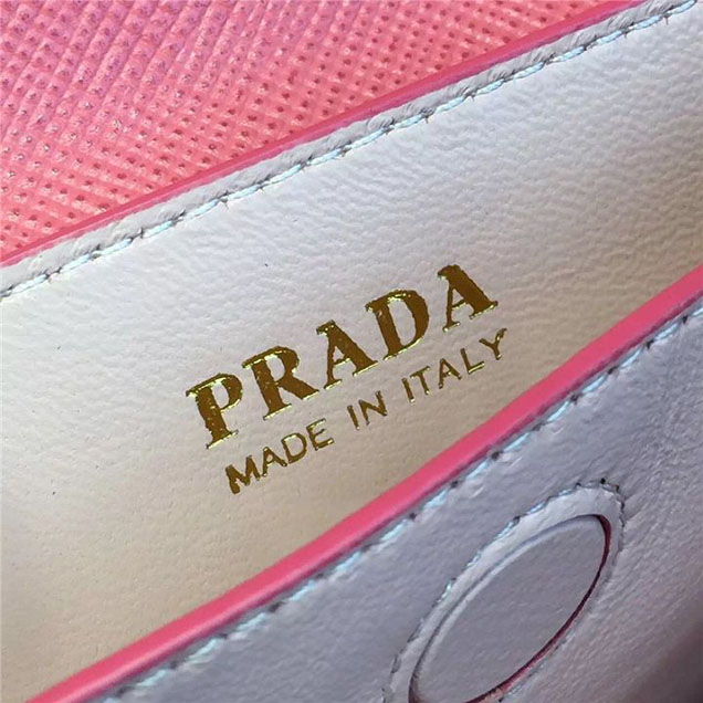 Prada Saffiano Double Handle Tote Bag 33cm Fall Winter 2016 Bag Collection Rosy Pink