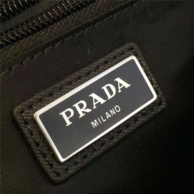 Prada Nylon Backpack 2VZ135 27cm Fall Winter 2017 Bag Collection Multi Black Yellow Red