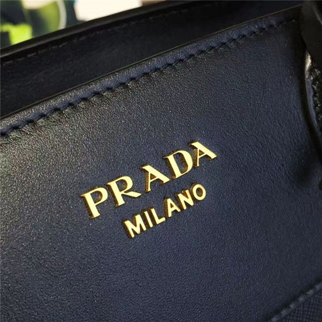 Prada Esplanade City Satchel Bag Saffiano Leather 30cm Fall Winter 2016 Bag Collection Black