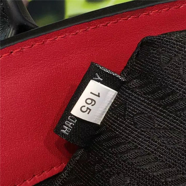 Prada Esplanade City Satchel Bag Saffiano Leather 32cm Fall Winter 2016 Bag Collection Red Black