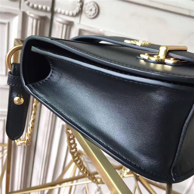 Prada Pionnière Belt Bag 16cm Calfskin Leather Fall Winter 2017 Bag Collection Black