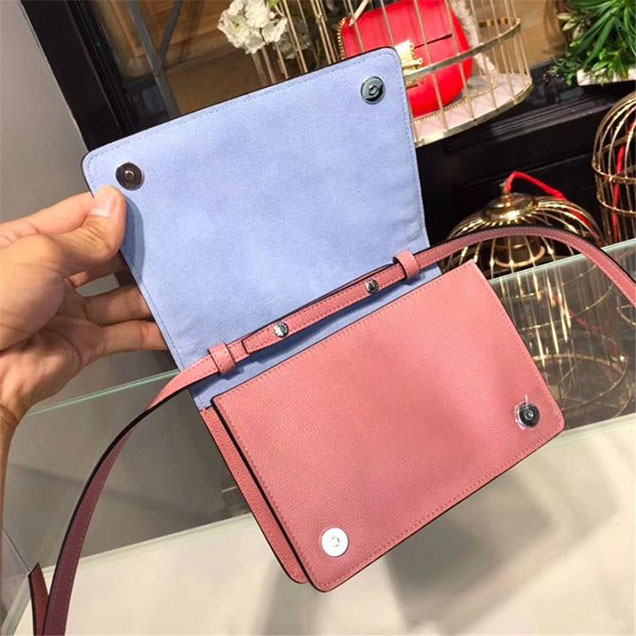 Prada Etiquette Bag 18cm 1BP006 Calfskin Leather Fall Winter 2017 Collection Pink
