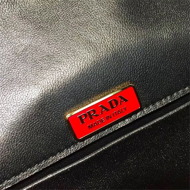 Prada Velvet Cahier Crystal-Embellished 18cm Bag 1BD045 Calfskin Leather Fall Winter 2017 Collection Burgundy