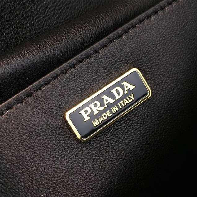Prada Cahier Velvet Shoulder Bag 20cm Calfskin Leather Fall Winter 2017 Bag Collection Green