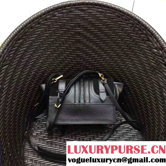 Prada Etiquette Leather Bag 1BD093 Black 2018 (GYF-7120803 )