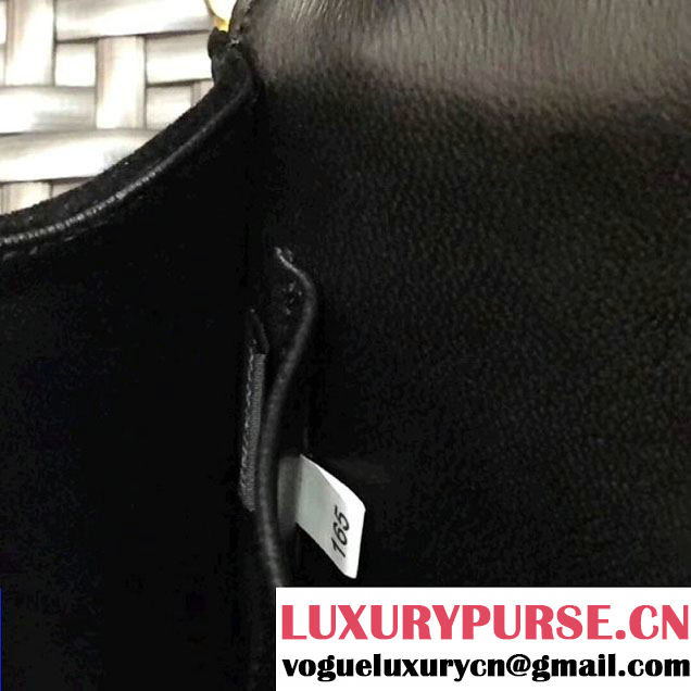 Prada Cahier Velvet Shoulder Bag 1BH018 Black 2017 (GYF-7120810 )