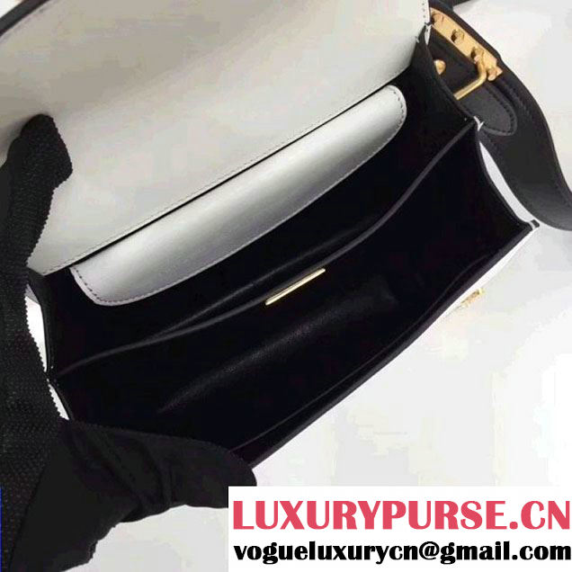 Prada Cahier Leather Bag RongZhai Limited Edtion 1BD103 Spring White 2018 (GYF-7120834 )