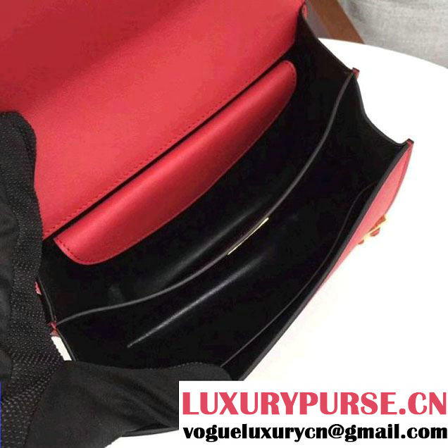 Prada Cahier Leather Bag RongZhai Limited Edtion 1BD103 Red Spring 2018 (GYF-7120833 )