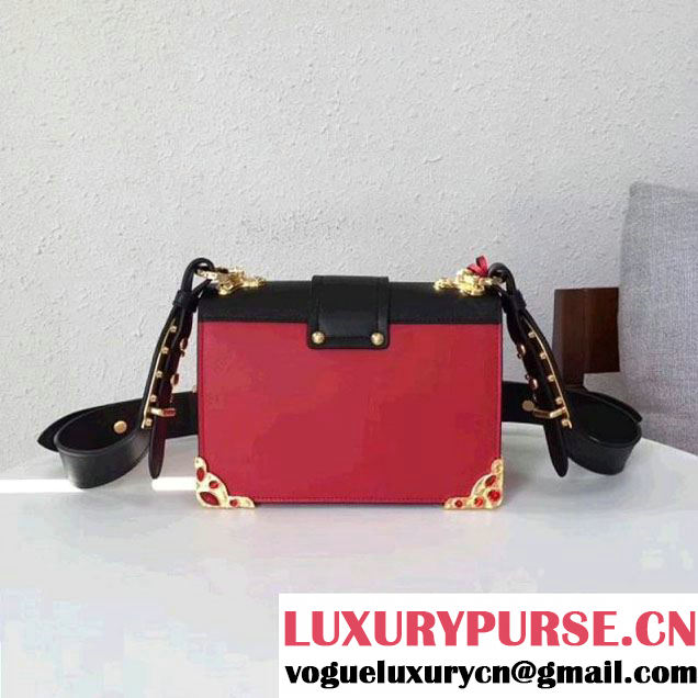 Prada Cahier Leather Bag RongZhai Limited Edtion 1BD103 Red Spring 2018 (GYF-7120833 )