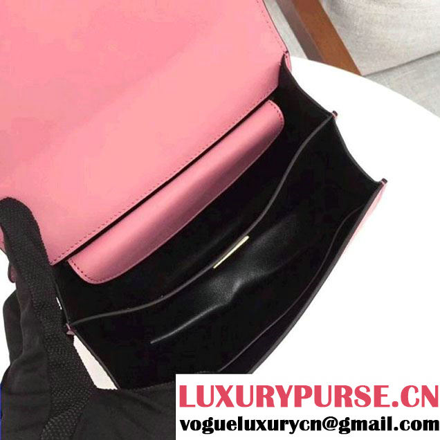 Prada Cahier Leather Bag RongZhai Limited Edtion 1BD103 Pink Spring 2018 (GYF-7120831 )