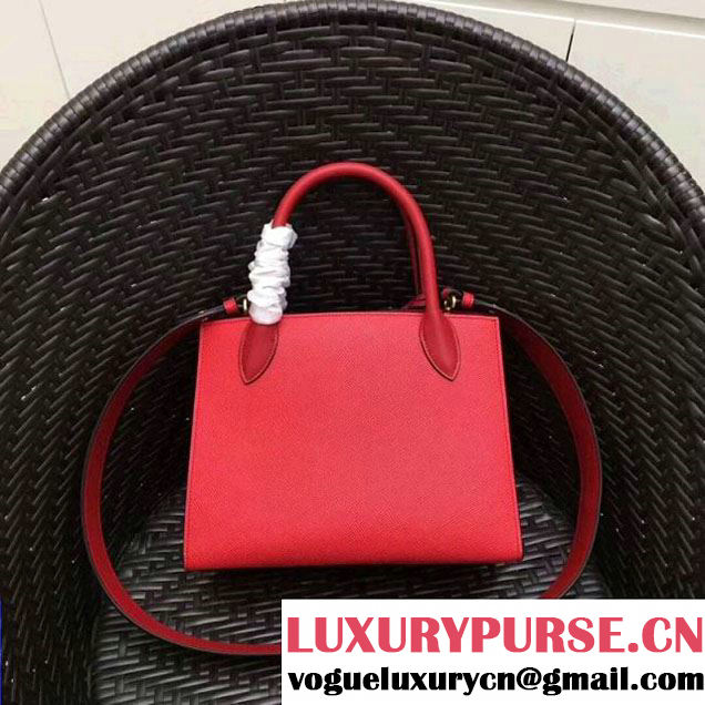 Prada Monochrome Saffiano  Leather Bag 1BA156 Red 2018 (GYF-7120841 )