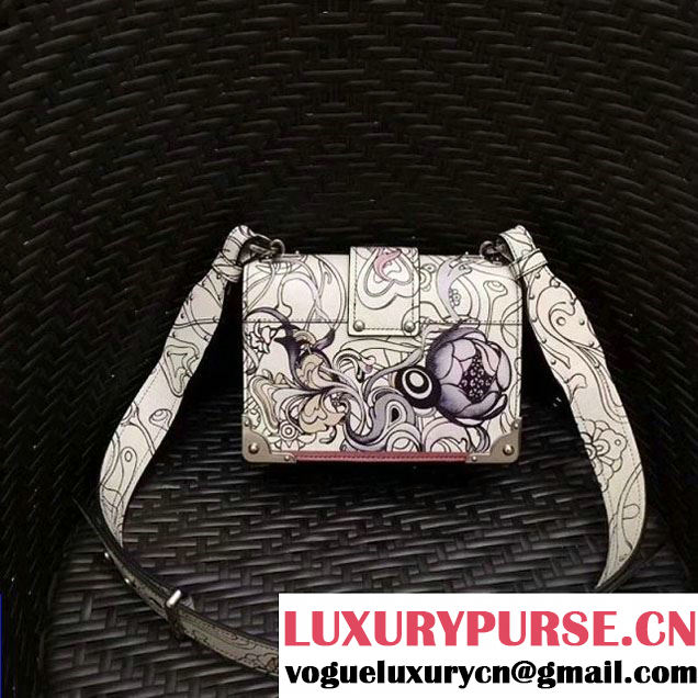 Prada Cahier Printed Leather Bag 1BD045 2018 (GYF-8012704 )