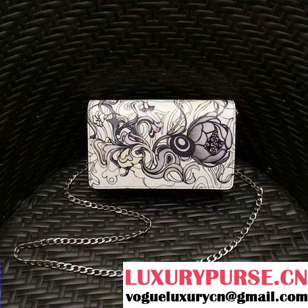 Prada Printed Leather Shoulder Bag 1BP012 2018 (GYF-8012706 )