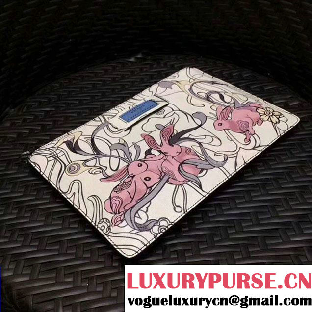 Prada Printed Leather Pouch 2NG005 2018 (GYF-8012707 )